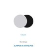 Magnet français ROND - 25 mm Brillant