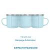 Tasse émaillée - 300 ml