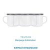Tasse céramique TOMY rebord - 250 ml