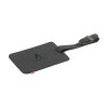 Recycled Leather Luggage Tag 'étiquette de bagage