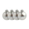 Boule de Noël Ø 6 cm - lot de 4 - Made in Europe