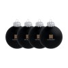 Boule de Noël Ø 6 cm - lot de 4 - Made in Europe