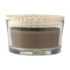 Wooosh Flame Scented Candle Dark Amber
