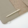 Recyc Felt&Apple Imitation Leather LaptopSleeve Plus14p