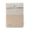 Recyc Felt&Apple Imitation Leather LaptopSleeve Plus14p