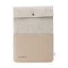 Recyc Felt&Apple Imitation Leather LaptopSleeve Plus16p