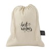 Sac cadeau en coton recyclé (150 g/m²)