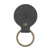 Recycled Leather Keyring Round porte-clés