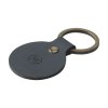 Recycled Leather Keyring Round porte-clés