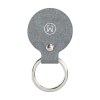 Recycled Denim Textile Keyring Round porte-clés
