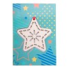 TreeCard Carte de Noël, étoile