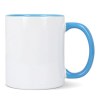 Mug subli Oslo coloré à l'intérieur &amp; anse 300ml