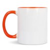 Mug subli Oslo coloré à l'intérieur &amp; anse 300ml