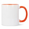Mug subli Oslo coloré à l'intérieur &amp; anse 300ml