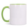 Mug subli Oslo coloré à l'intérieur &amp; anse 300ml