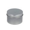 Scented candle round recycled tin