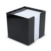 Bloc de papier 10x10x10cm dans une boîte cubique avec compartiments