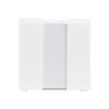 Bloc de papier 10x10x10cm dans une boîte cubique avec compartiments