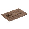 Carte en bois brouilleur RFID MetMaxx