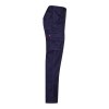 VL LUGH. Pantalon stretch, multipoches (240g/m²) en coton (46%), EME (38%) et polyester (16%)