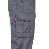 VL LUGH. Pantalon stretch, multipoches (240g/m²) en coton (46%), EME (38%) et polyester (16%)