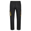 VL HYPNOS. Pantalon sergé, bicolore, multipoches (200g/m²), en coton (35%) et polyester (65%)