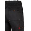 VL HYPNOS. Pantalon sergé, bicolore, multipoches (200g/m²), en coton (35%) et polyester (65%)
