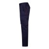 VL HYPNOS. Pantalon sergé, bicolore, multipoches (200g/m²), en coton (35%) et polyester (65%)