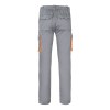 VL HYPNOS. Pantalon sergé, bicolore, multipoches (200g/m²), en coton (35%) et polyester (65%)