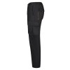 VL HYPNOS. Pantalon sergé, bicolore, multipoches (200g/m²), en coton (35%) et polyester (65%)