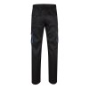 VL HYPNOS. Pantalon sergé, bicolore, multipoches (200g/m²), en coton (35%) et polyester (65%)