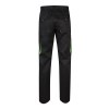 VL HYPNOS. Pantalon sergé, bicolore, multipoches (200g/m²), en coton (35%) et polyester (65%)