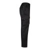 VL HYPNOS. Pantalon sergé, bicolore, multipoches (200g/m²), en coton (35%) et polyester (65%)