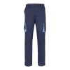 VL HYPNOS. Pantalon sergé, bicolore, multipoches (200g/m²), en coton (35%) et polyester (65%)