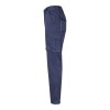 VL HYPNOS. Pantalon sergé, bicolore, multipoches (200g/m²), en coton (35%) et polyester (65%)