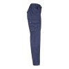 VL HYPNOS. Pantalon sergé, bicolore, multipoches (200g/m²), en coton (35%) et polyester (65%)