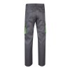 VL HYPNOS. Pantalon sergé, bicolore, multipoches (200g/m²), en coton (35%) et polyester (65%)