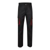 VL HYPNOS. Pantalon sergé, bicolore, multipoches (200g/m²), en coton (35%) et polyester (65%)