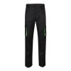 VL HYPNOS. Pantalon sergé, bicolore, multipoches (200g/m²), en coton (35%) et polyester (65%)