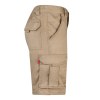 VL HEBE. Bermuda stretch, multipoches (240g/m²), en coton (46%), EME (38%) et polyester (16%)