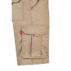 VL HEBE. Bermuda stretch, multipoches (240g/m²), en coton (46%), EME (38%) et polyester (16%)