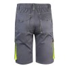 VL HEMERA. Bermuda stretch bicolore, multipoches (240g/m²), en coton (46%), EME (38%) et polyester (16%)
