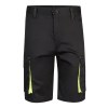 VL HEMERA. Bermuda stretch bicolore, multipoches (240g/m²), en coton (46%), EME (38%) et polyester (16%)