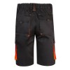 VL HEMERA. Bermuda stretch bicolore, multipoches (240g/m²), en coton (46%), EME (38%) et polyester (16%)
