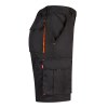 VL HEMERA. Bermuda stretch bicolore, multipoches (240g/m²), en coton (46%), EME (38%) et polyester (16%)