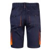 VL HEMERA. Bermuda stretch bicolore, multipoches (240g/m²), en coton (46%), EME (38%) et polyester (16%)