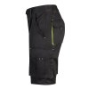 VL HEMERA. Bermuda stretch bicolore, multipoches (240g/m²), en coton (46%), EME (38%) et polyester (16%)
