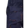 VL HEMERA. Bermuda stretch bicolore, multipoches (240g/m²), en coton (46%), EME (38%) et polyester (16%)