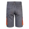 VL HEMERA. Bermuda stretch bicolore, multipoches (240g/m²), en coton (46%), EME (38%) et polyester (16%)