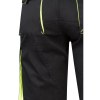 VL HEMERA. Bermuda stretch bicolore, multipoches (240g/m²), en coton (46%), EME (38%) et polyester (16%)